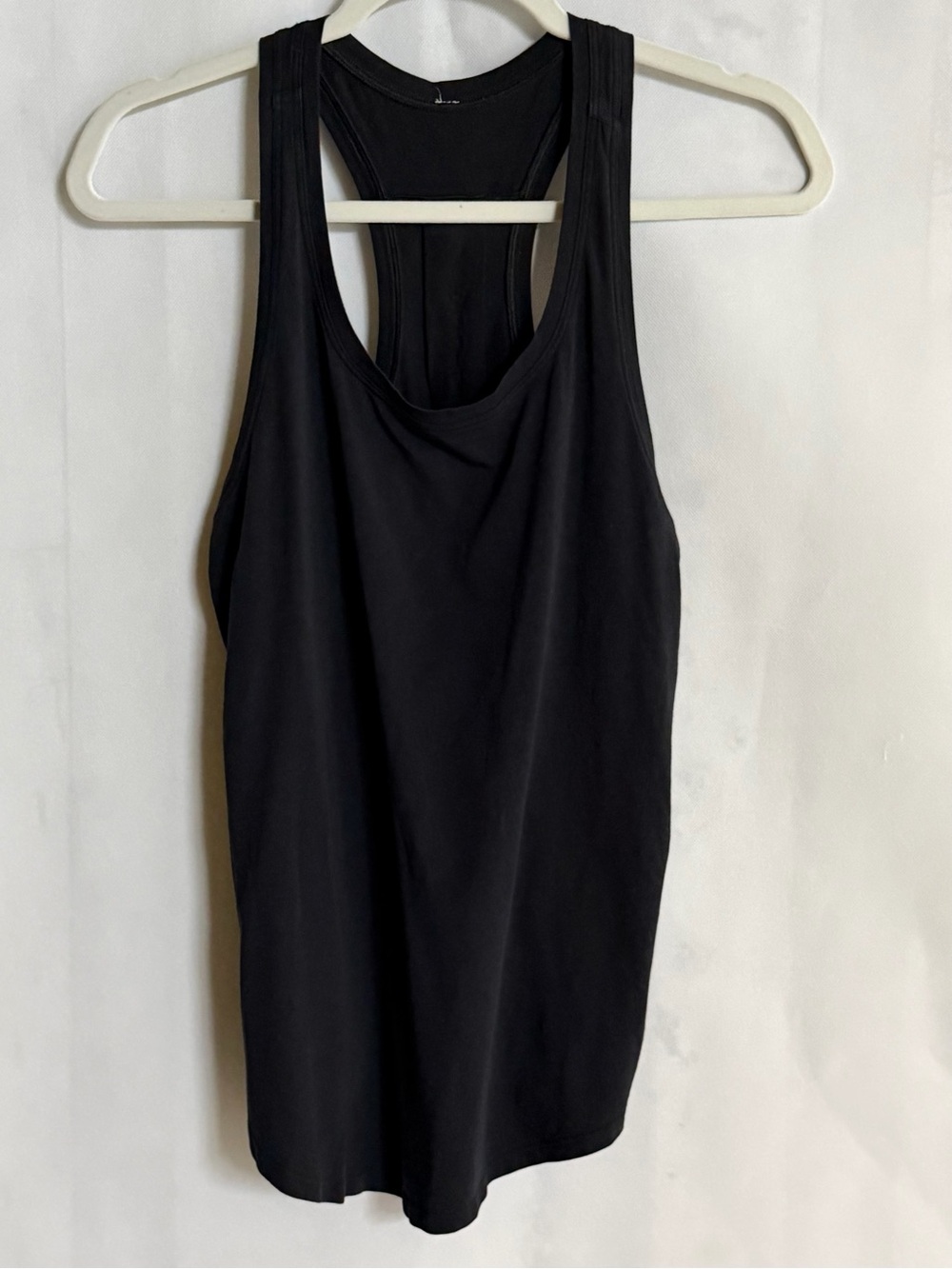 Women’s Black Racerback Tank Top - Brand: